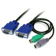 High-Performance StarTech.com 6 FT 3-IN-1 PS2 KVM Cable - SVECON6 - Reliable Connectivity!